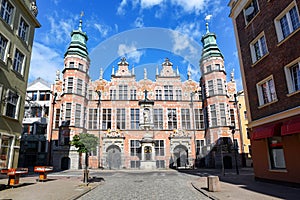 Great Armoury building in Gdansk, Poland photo