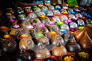 Great atmosphere on a night market. Close to Ko Phi Phi.