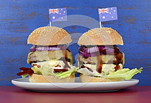 The Great Aussie BBQ Burger