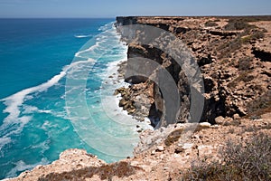 The Great Australian Bight on the Edge of the Nullarbor Plain