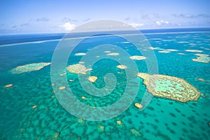 Great Barrier Reef from the sky