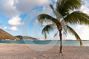 Great Bay beach - Philipsburg Sint Maarten  Saint Martin  - Caribbean tropical island