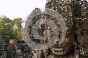 The Great Bayon temle in Cambodia photo