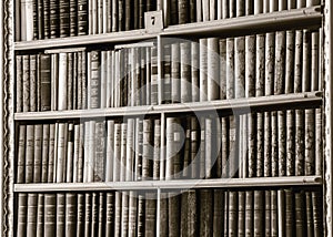 Great biggest library in old abbey