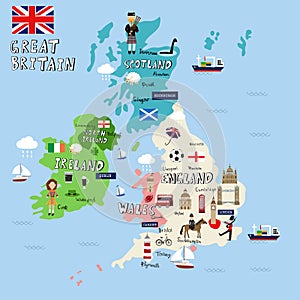 Great Britain pictures Map