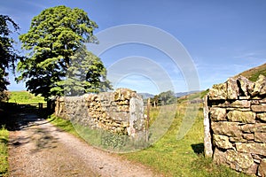 Great Britain`s Lake District Scenery