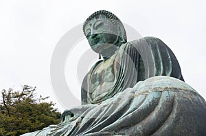 The Great Buddha (Daibutsu) in the Kotoku-in Temple, Kamakura, J