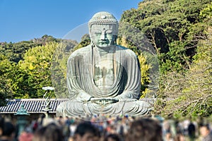 The great buddha kamakura daibutsu statue,amida nyoyurai