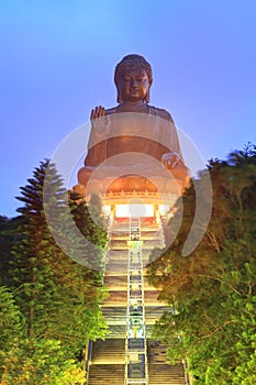 Great Buddha, landmark in Hong Kong