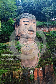 Great buddha in leshan, sichuan, china