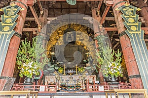 Great Buddha TÅdai-ji Temple Nara Japan