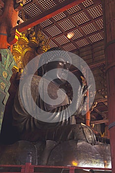 The Great Buddha in Todai-ji temple