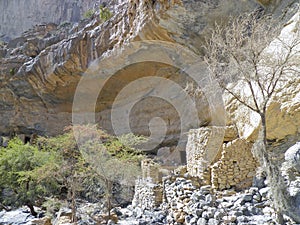 Great canyon rocky border