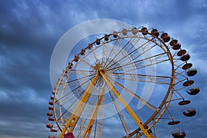 Great carousel called colloquially the ferris wheel photo