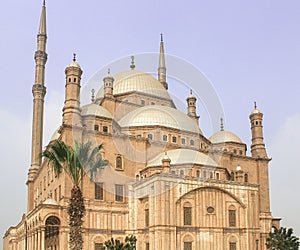 The Great Castle, Mohamed Ali Castle in Cairo, Egypt