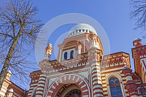 The Great Choral Synagogue is an architectural monument and the center of Jewish culture in St. Petersburg