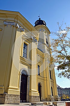 Great church in Debrecen city, Hungary