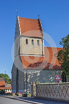Great church in the historical center of Steinfurt
