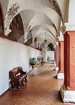 Santa Catalina Monastery in Arequipa, Peru photo