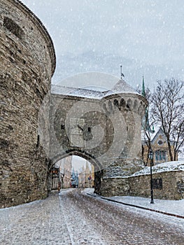 Great Coastal Gate in Tallinn Old Town