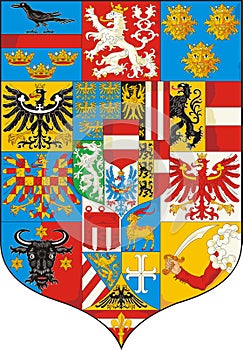 Great Coat of arms ( Austria 1915)