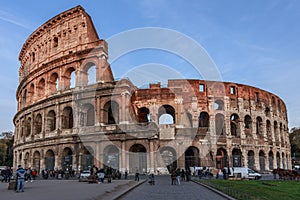 Great Colosseum at dusk