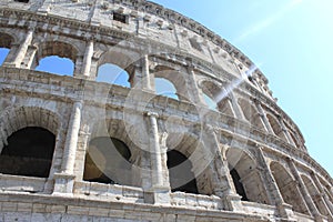 Great Colosseum in Rome, Italy, Europe.