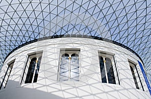 The Great Court in the British Museum in London