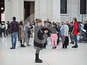 Great Court at the British Museum in London