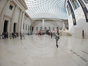 Great Court at the British Museum in London