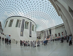 Great Court at the British Museum in London
