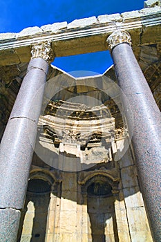 The Great Courtyard of Temple of Jupiter, Baalbek