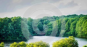 Great Falls Maryland Mountain top Landscape