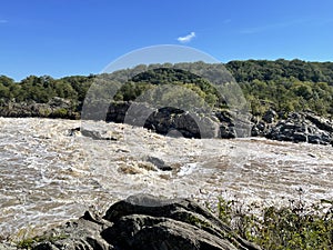 Great Falls Park, on the Potomac River in McLean, Virginia