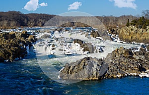 Great Falls on Potomac outside Washington DC