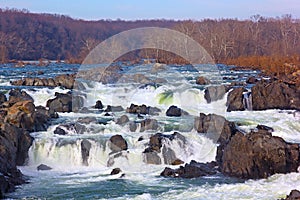 Great Falls on Potomac River, USA