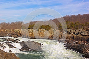 Great Falls on Potomac River, USA