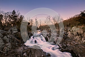 Great falls sunset