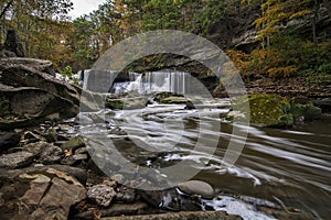 Great Falls of Tinker`s Creek Gorge