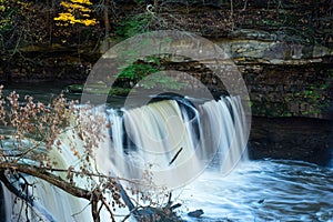 Great Falls of Tinkers Creek in autumn