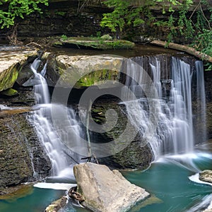 Great Falls of Tinkers Creek near Cleveland, Ohio