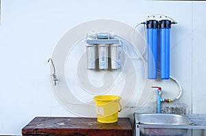 Great filters to purify your drinking water an image in the kitchen interior photo