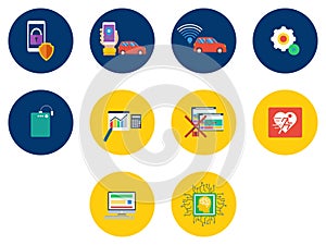 Technology Icons Design