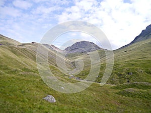 Great Gable seen from Ennerdale valley