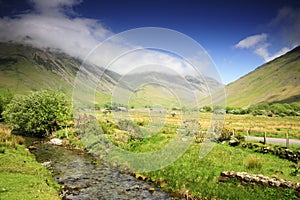 Great Gables under the Clouds