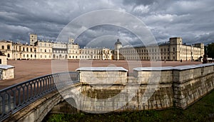 Great Gatchina Palace in Gatchina town near St Petersburg