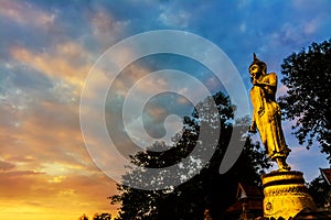 Great Golden Buddha statue at the