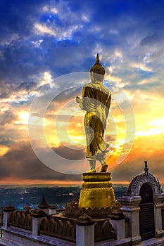 Great Golden Buddha statue at the