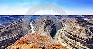 Great Goosenecks Rock Formation San Juan River Mexican Hat Utah