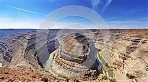 Great Goosenecks Rock Formation San Juan River Mexican Hat Utah